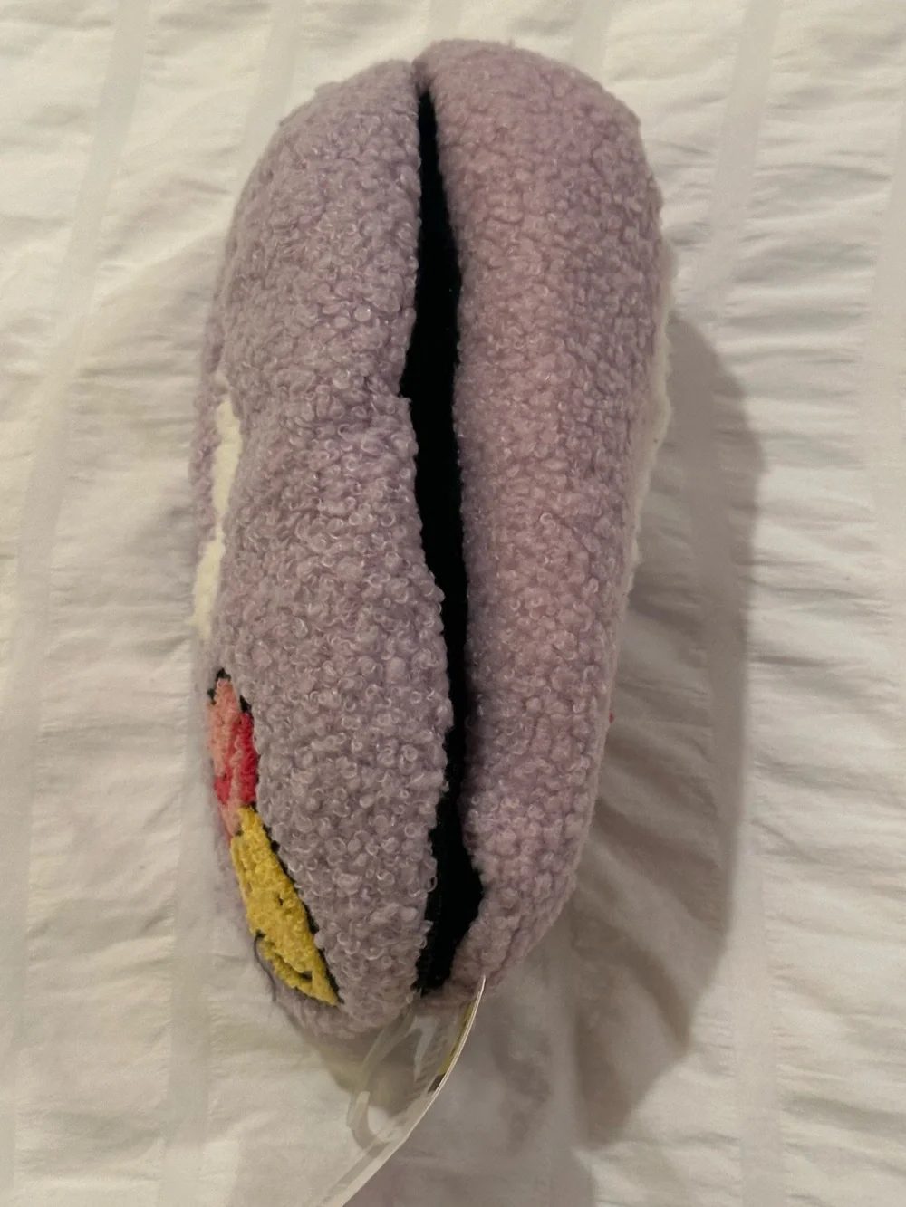 💥 $5 if bundled Girls Plush Slipper Socks Shoe Size Toddler 12-13 Smiley Cowgirl